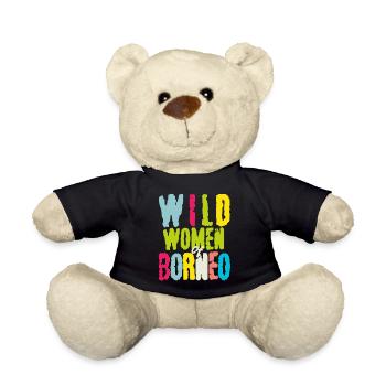femme sauvage de Bornéo Malaisie île d’Asie - Nounours - noir - Devant