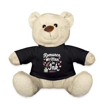Romantique Nostalgie Vintage Romance Classique Amour - Nounours - noir - Devant