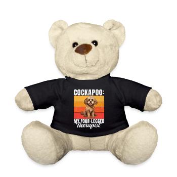 Cockapoo Gifts - Teddy - Schwarz - Vorne