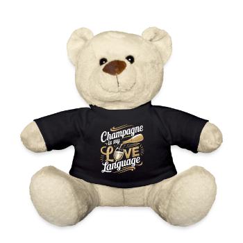 Brunch Kultur Bodenlos Mimosen Liebhaber - Teddy - Schwarz - Vorne