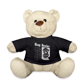 Cool Gangster Teddy Bear dans le rôle du croupier de câlins - Nounours - noir - Devant