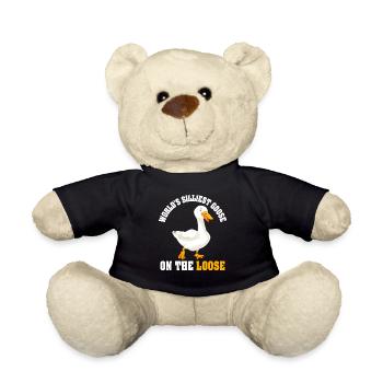 Die dümmste Gans der Welt auf freiem Fuß - Teddy - Schwarz - Vorne