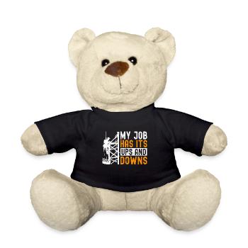 Industrial Climbers Tower Climbers Industrial Climbing - Teddy Bear - black - Front