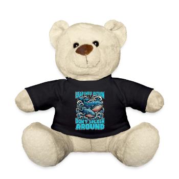 Whale Watching Leap Into Action Marine Biologist - Teddy - Schwarz - Vorne