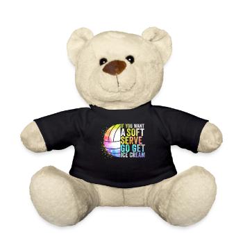 Wenn Sie ein Softeis wollen, holen Sie sich Eis - Teddy - Schwarz - Vorne