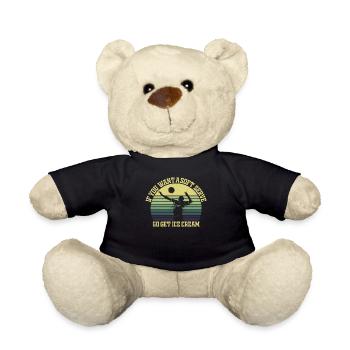 Wenn Sie ein Softeis wollen, holen Sie sich Eis - Teddy - Schwarz - Vorne
