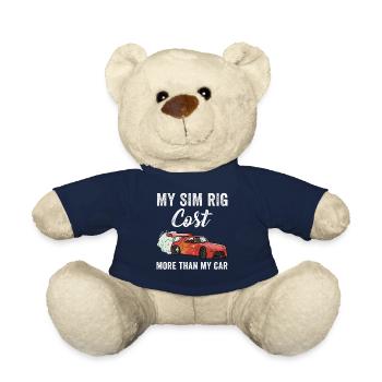 Simracer Esports Enthusiast Sim Racing - Teddy Bear - french navy - Front