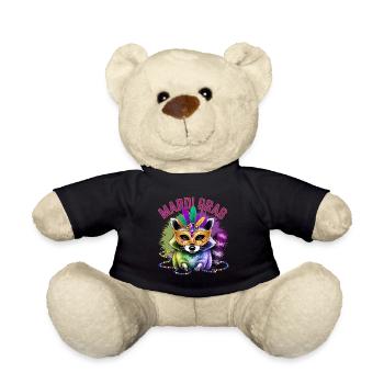 Mardi Gras Outfit & dress for women & men kids - Teddy - Schwarz - Vorne