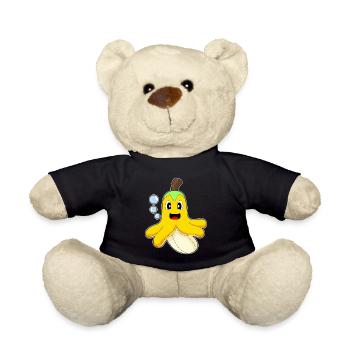 Krake Banane - Teddy - Schwarz - Vorne