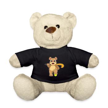 Bear Field Hockey Hockey Stick - Teddy Bear - black - Front