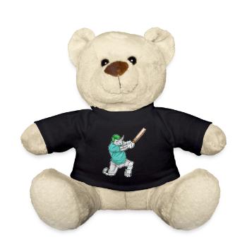 Rhino Cricket Battes de cricket - Nounours - noir - Devant