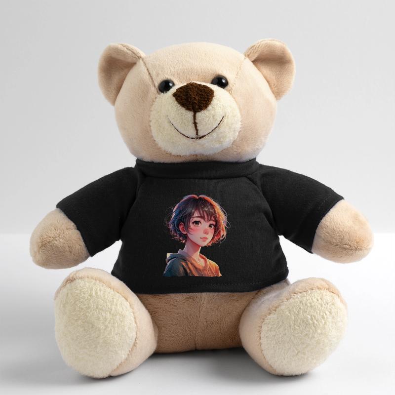 Anime Manga Mädchen Teddy