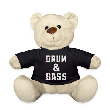 Drum and Bass - Rum und Arsch - Teddy - Schwarz - Vorne