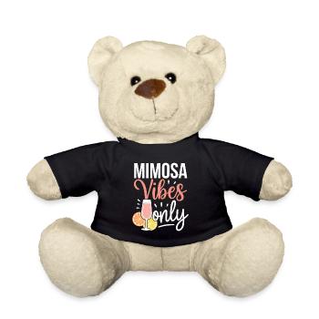 Brunch Kultur Bodenlos Mimosen Liebhaber - Teddy - Schwarz - Vorne
