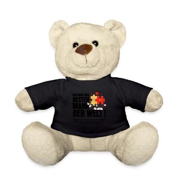 Ich habe den besten Mann der Welt - Teddy - Schwarz - Vorne