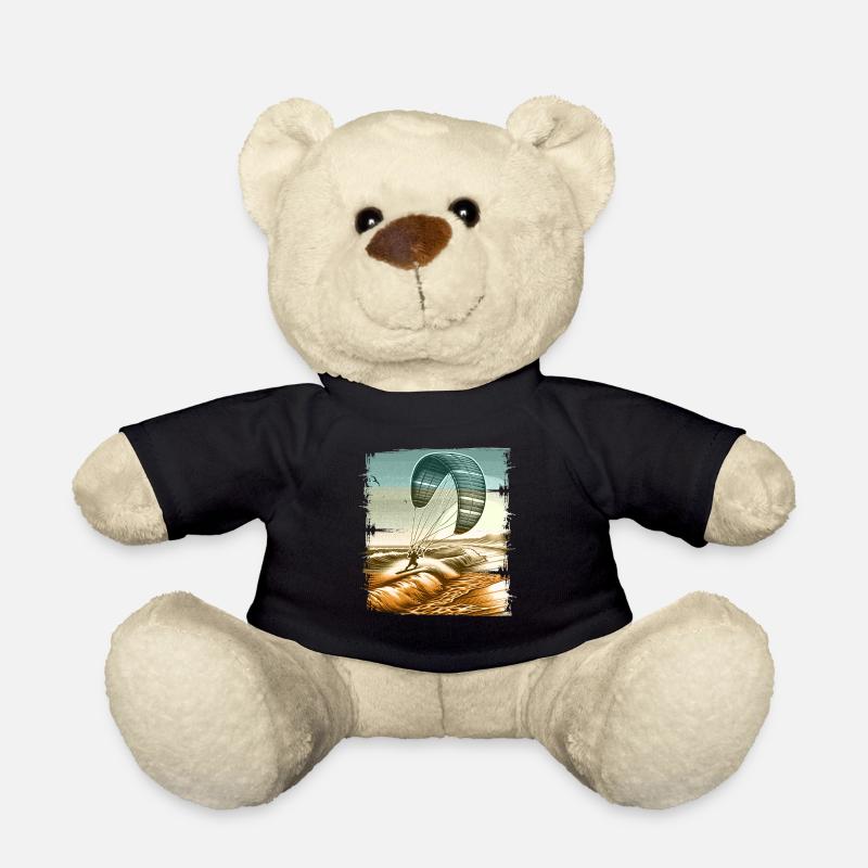 Kitesurfen Kitesurfer Kiteboard - Teddy - Schwarz
