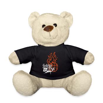 Basketball Basketballer - Teddy - Schwarz - Vorne
