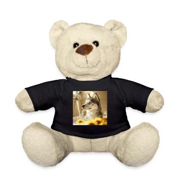 Sibirischer Husky - Teddy - Schwarz - Vorne