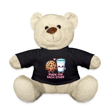 Milch und Kekse - Teddy - Schwarz - Vorne