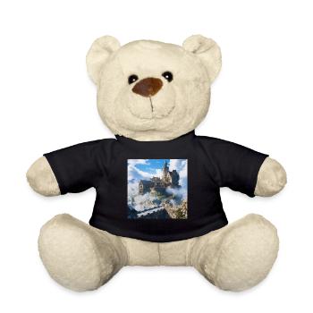 Mittelalterliche Burg - Teddy - Schwarz - Vorne