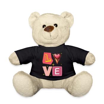 Glace au chocolat - Gourmand et Mignon Amour Sucré - Nounours - noir - Devant