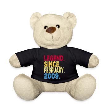 Légende depuis février 2009 Design Pour garçon , fille - Nounours - noir - Devant
