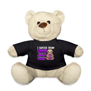I Suffer From Chiari Malformation Neurological - Teddy Bear - black - Front