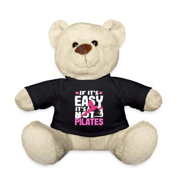Pilates: Wenn Es Einfach Ist, Ist Es Kein Pilates - Teddy - Schwarz - Vorne