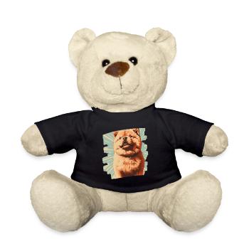 Chow Chow - Teddy - Schwarz - Vorne