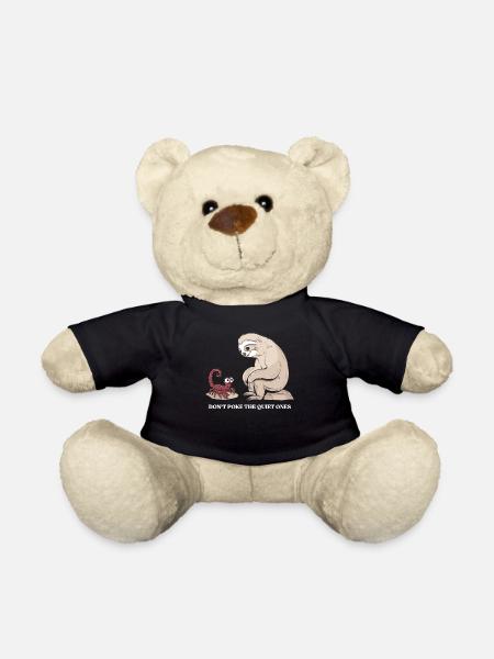 Skorpion Sternzeichen Faultier: Don't Poke The - Teddy - Schwarz