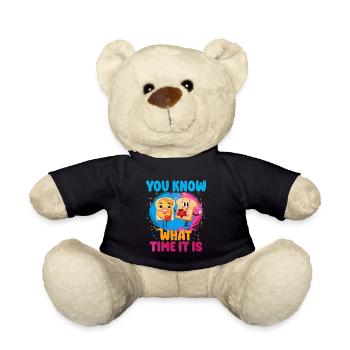 Erdnussbutter - Teddy - Schwarz - Vorne