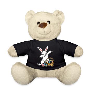Dabbing Lapin de Pâques Lapin de Pâques - Nounours - noir - Devant