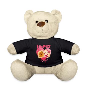 Erdnussbutter - Teddy - Schwarz - Vorne