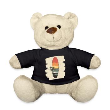 Surfbrett - Teddy - Schwarz - Vorne