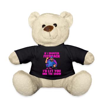 Si je voulais un ingénieur du son en retour - Nounours - noir - Devant