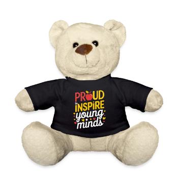 Stolz Junge Köpfe Zu Inspirieren Lehrer - Teddy - Schwarz - Vorne