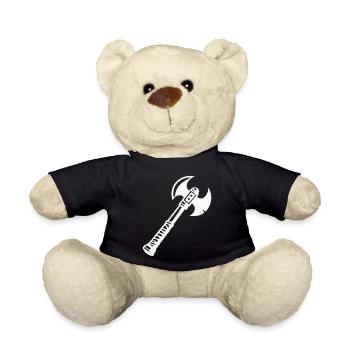 Axe 1 - Teddy Bear - black - Front