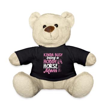 Hobby Horsing Hobby Cheval Cheval Équitation - Nounours - noir - Devant