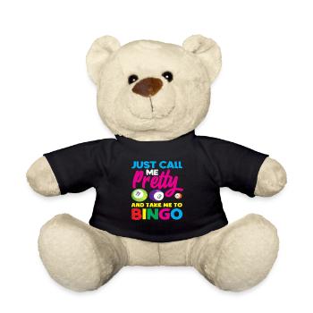 Joueur de bingo Call Me Pretty - Nounours - noir - Devant