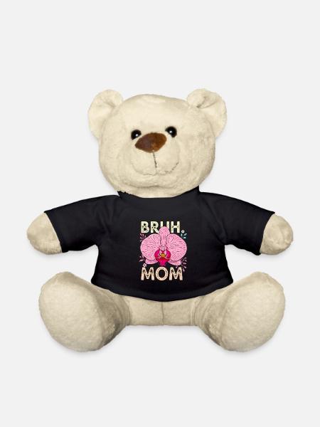 Bruh Mom Orchidee - Teddy - Schwarz