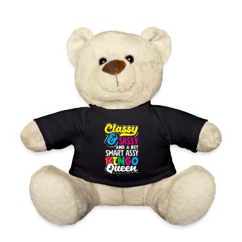 Classy Sassy Bingo Queen Spielerin - Teddy - Schwarz - Vorne