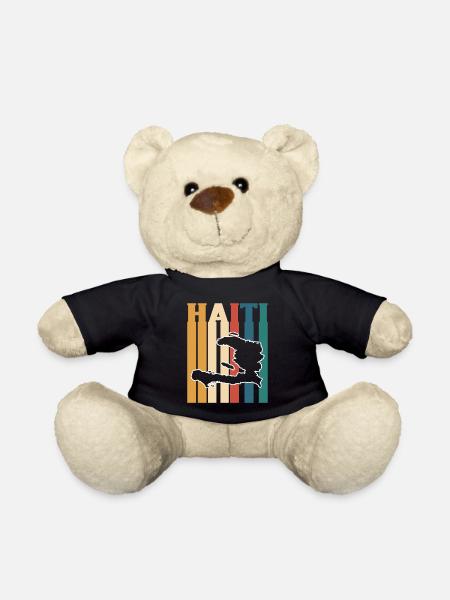 Haiti Haitianer Karibik Urlaub - Teddy - Schwarz