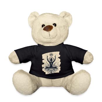 Yoga Namaste Meditation - Teddy - Schwarz - Vorne