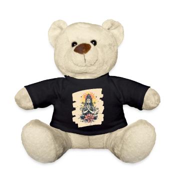 Yoga Namaste Meditation - Teddy - Schwarz - Vorne