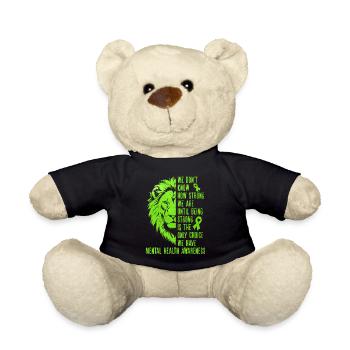 Mental Health - Teddy Bear - black - Front