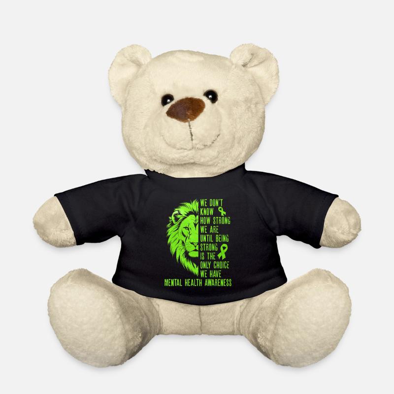 Mental Health - Teddy Bear - black