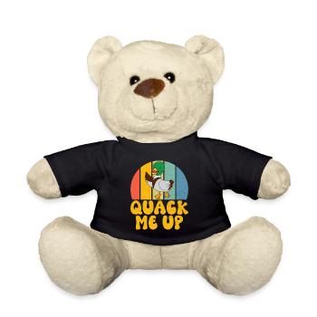 Cadeaux de canard pour les amateurs de canard - Nounours - noir - Devant