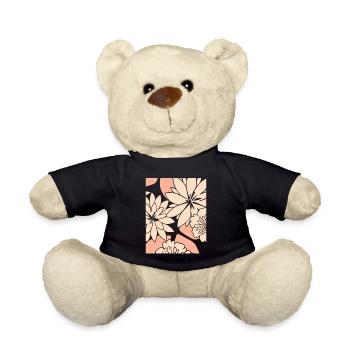 Blumen - Frühling - Sommer - Blüten - Teddy - Schwarz - Vorne