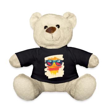 Lunettes de soleil Palmiers d’été - Nounours - noir - Devant