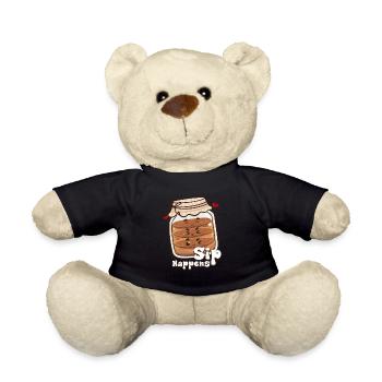 Kombuch-Ya! Lustiges Kombucha-Liebhaber-Design - Teddy - Schwarz - Vorne